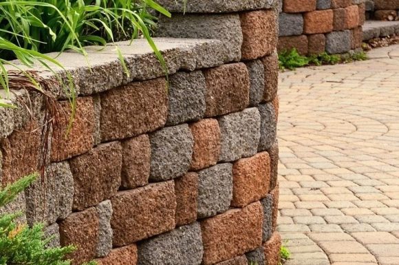 concrete garden edging and fencing services